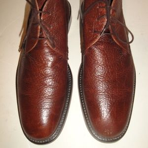 PANELLI BROWN LEATHER BOOTS MENS SHOE SIZE 11.5 D